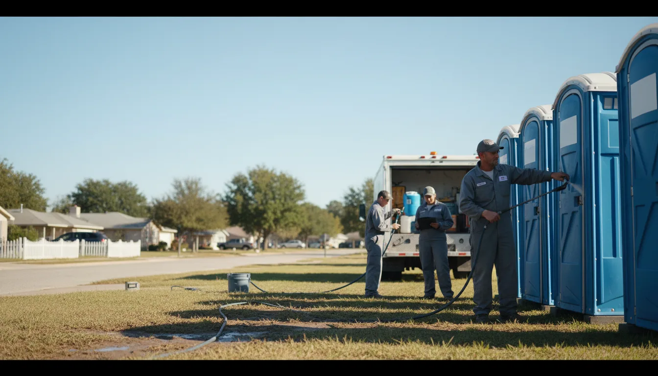 Long-Term Portable Toilet Rental in Taft, TX near me